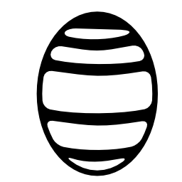 復活祭の卵無料アイコン
