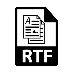 RTF形式無料アイコン