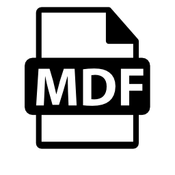 MDF形式無料アイコン