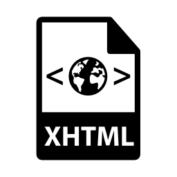 XHTMLアイコンファイルフォーマット無料