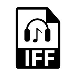 IFFファイル形式無料アイコン