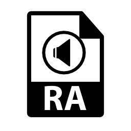 RAファイル形式無料アイコン