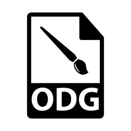 ODGファイル形式無料アイコン