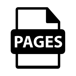 ページのファイル形式の無料アイコン