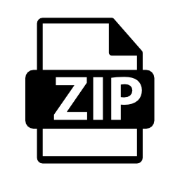 ZIPファイル形式の無料アイコン