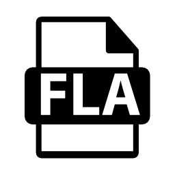 FLAファイル形式無料アイコン