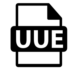 UUEファイル形式無料アイコン