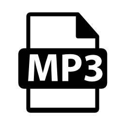 MP3ファイル形式シンボル無料アイコン
