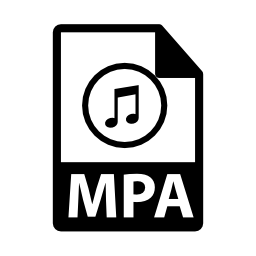 MPAファイル形式無料アイコン