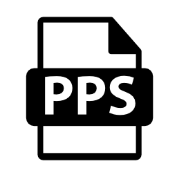PPSファイル形式無料アイコン