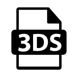 3dsファイル形式の拡張子無料アイコン