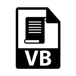 VBファイルシンボル無料アイコン