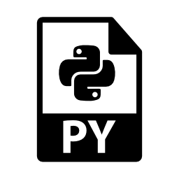 Pythonファイルシンボル無料アイコン