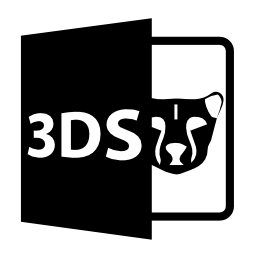 3dsファイル形式の拡張子無料のアイコンを開く