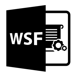 WSFファイルを開く形式無料アイコン