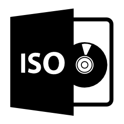 ISOファイルを開く、バリアント無料アイコン
