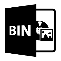 BINファイルを開く形式無料アイコン
