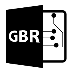 GBRオープンファイル形式無料アイコン
