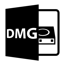 DMGファイルを開く形式無料アイコン