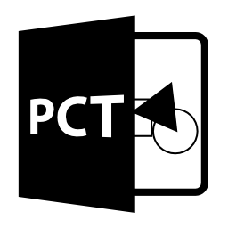 PCTファイルを開く形式無料アイコン