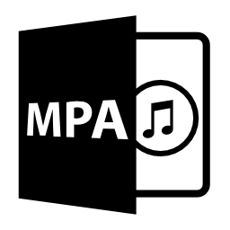 MPAファイルを開く形式無料アイコン