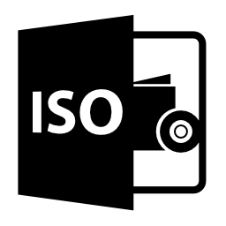 ISOファイルを開く形式無料アイコン