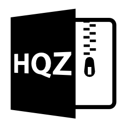 HQZファイルを開く形式無料アイコン