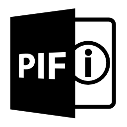 PIFファイルを開く形式無料アイコン