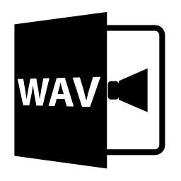WAVファイルの形式は、バリアント無料アイコン
