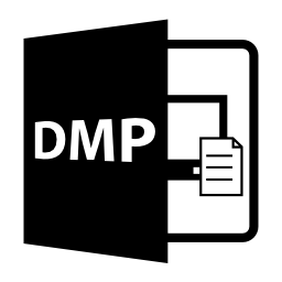 DMPファイル形式は、バリアント無料アイコン