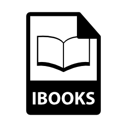 『Ibook』ファイル形式シンボル無料アイコン