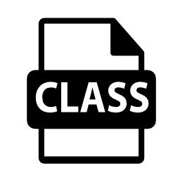 クラスファイル形式シンボル無料アイコン