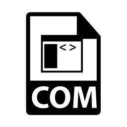 Comファイルフォーマットシンボル無料アイコン