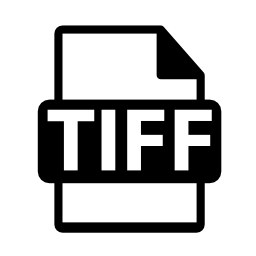 Tiffファイル拡張子シンボル無料アイコン