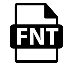 Fntファイルフォーマットシンボル無料アイコン