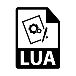 Luaファイルフォーマットシンボル無料アイコン
