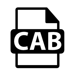 Cabファイルのフォーマットシンボル無料アイコン