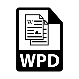 Wpdファイルフォーマットシンボル無料アイコン