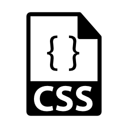 Cssファイルフォーマットシンボル無料アイコン