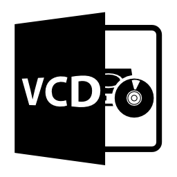 Vcdファイルフォーマットシンボル無料アイコン