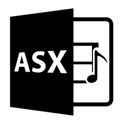 Asxファイルフォーマットシンボル無料アイコン