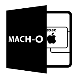 マッハO実行可能ファイルのシンボルの無料のアイコン