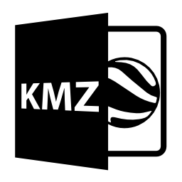 Kmzファイルフォーマットシンボル...