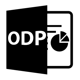 Odpファイルフォーマットシンボル無料アイコン