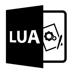 Luaファイルフォーマットシンボル無料アイコン