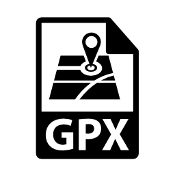 GPXファイル形式は、バリアント無料アイコン