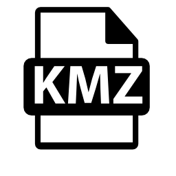 KMZファイル形式は、バリアント無料アイコン