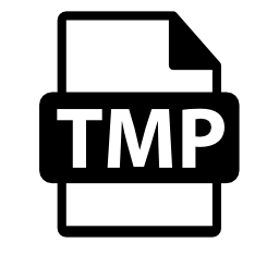 TMPファイルの形式は、バリアント無料アイコン