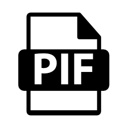 PIFファイルの形式は、バリアント無料アイコン