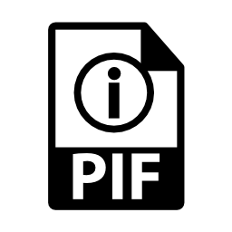PIFファイルの形式は、バリアント無料アイコン